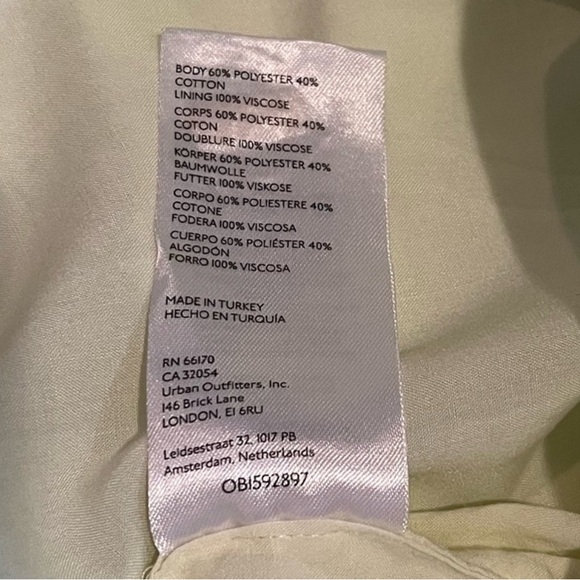 Anthropologie Maeve Ruched Off The Shoulder Dress Size 12 - Picture 7 of 11